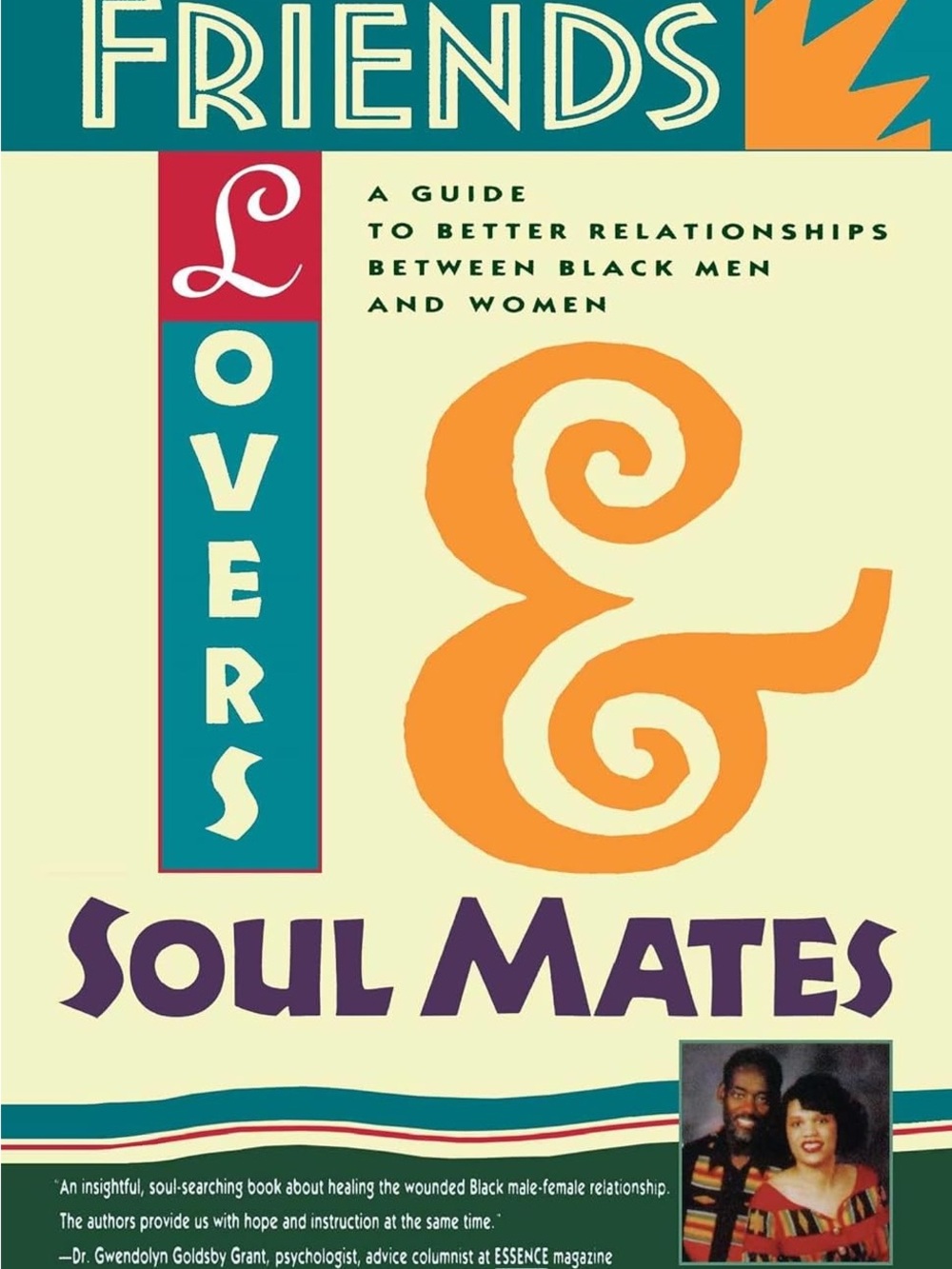 Friends Lovers & Soul Mates - Inspirational Relationship Guide (Teal/Orange)
